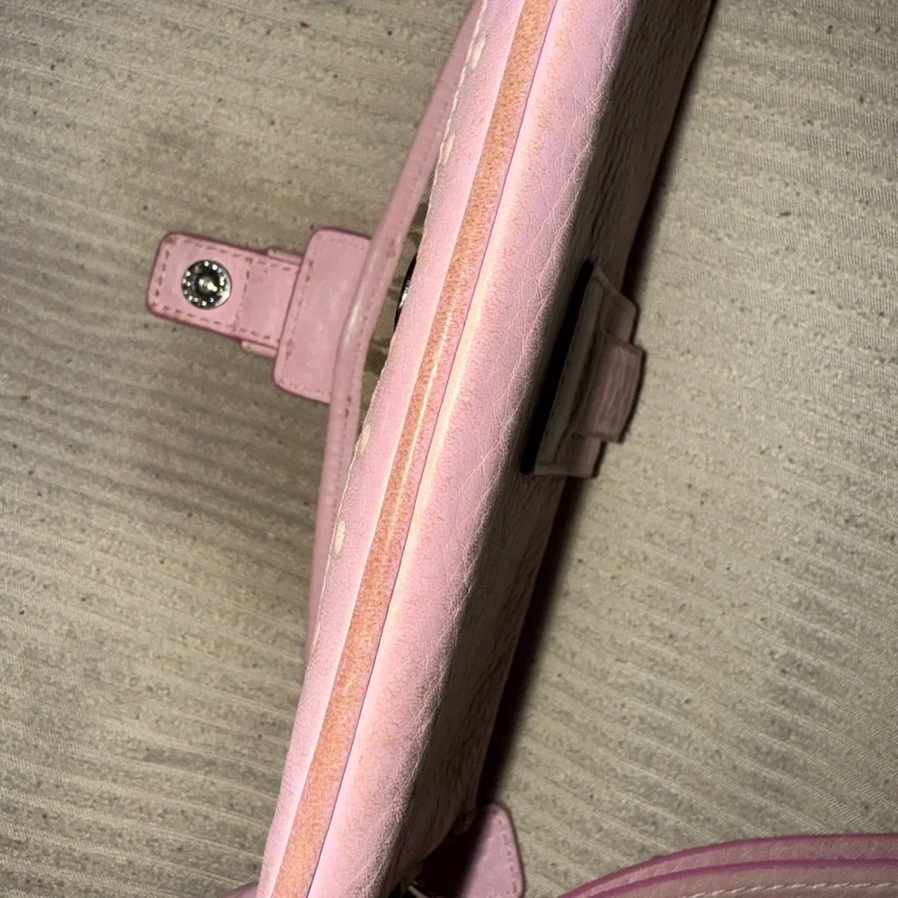 Coach Pink Clutch Wristlet - Picture 1 of 4